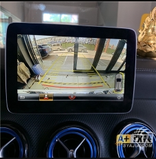 氛圍燈無鑰匙 倒車影像升級 奔馳GLA